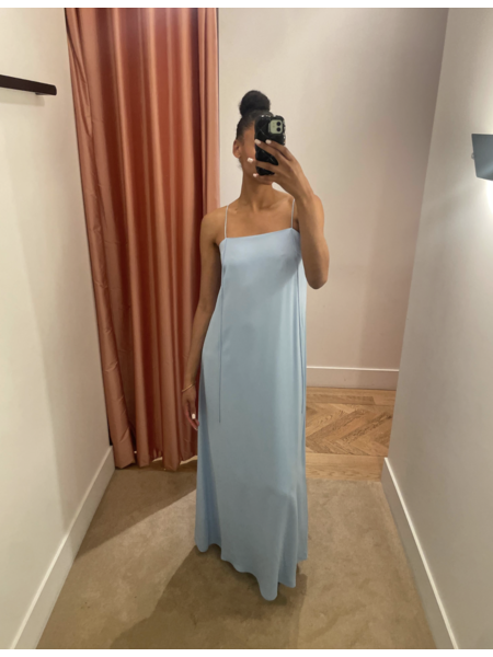 ROHE SATIN SLIP MAXI DRESS