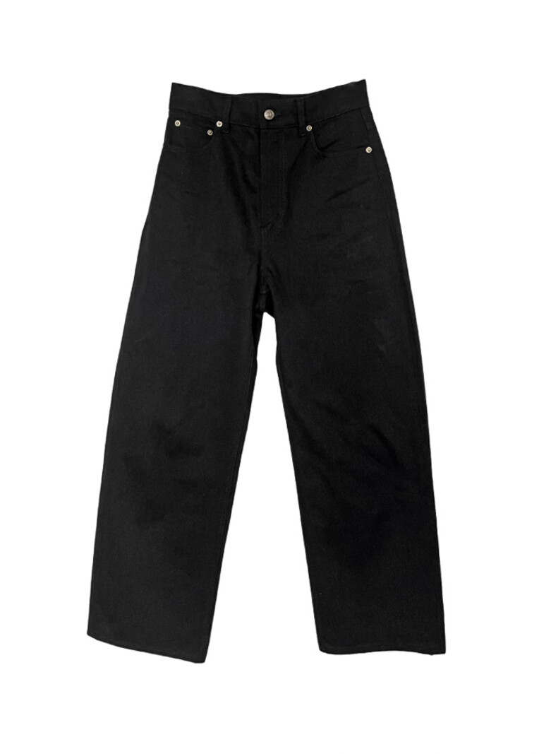 LEE MATHEWS STRAIGHT LEG DENIM TROUSERS