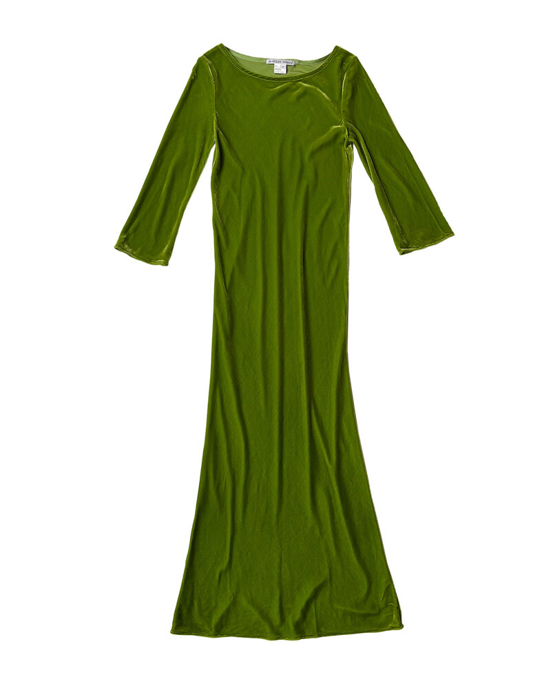 STEPHAN JANSON VELVET MAXI DRESS