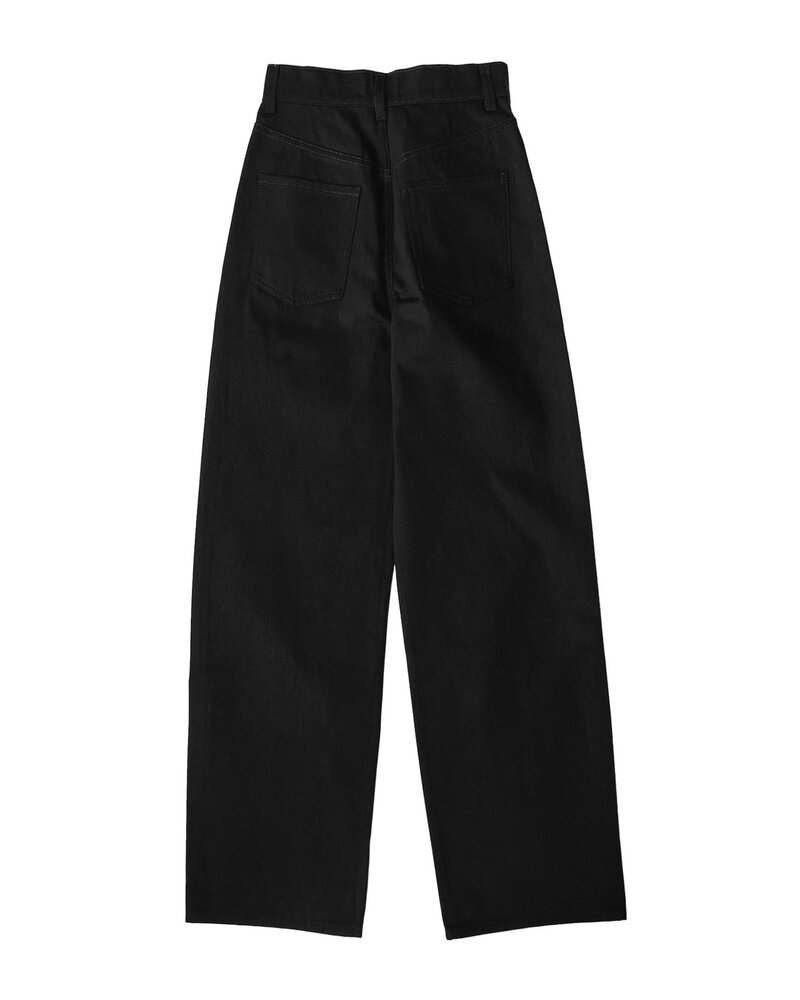 LEE MATHEWS STRAIGHT LEG DENIM TROUSERS