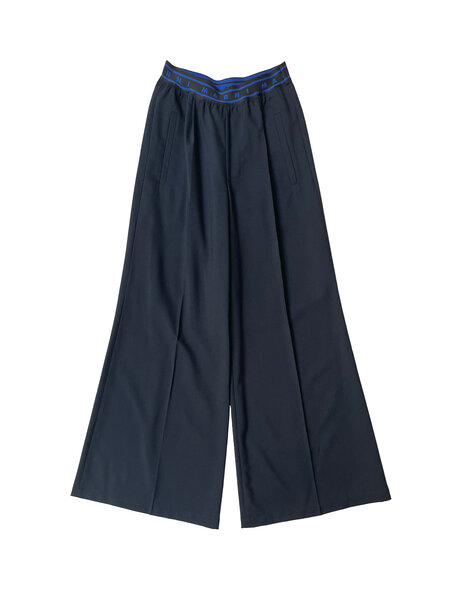 MARNI ELASTIC WAIST PALAZZO TROUSER