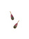 IRENE NEUWIRTH WATERMELON TOURMALINE PEAR EARRINGS