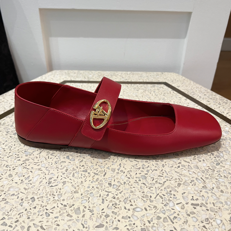 VALENTINO LOGO BALLERINA FLAT