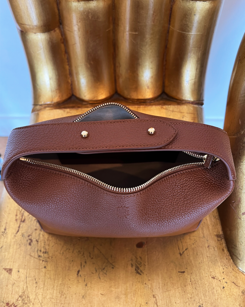 MARK CROSS GRAINED LEATHER MASON POUCHETTE