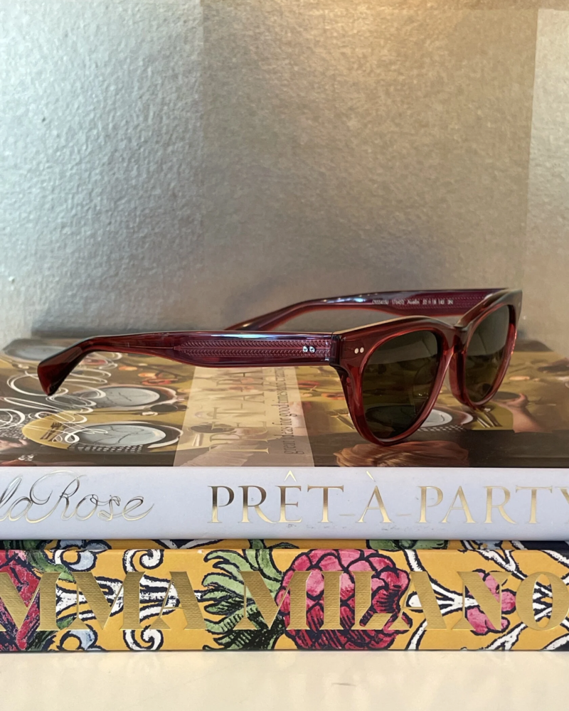Oliver peoples red sunglasses hotsell