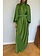 MAISON RABIH KAYROUZ  HIGH NCK SE CHARMEUSE GOWN