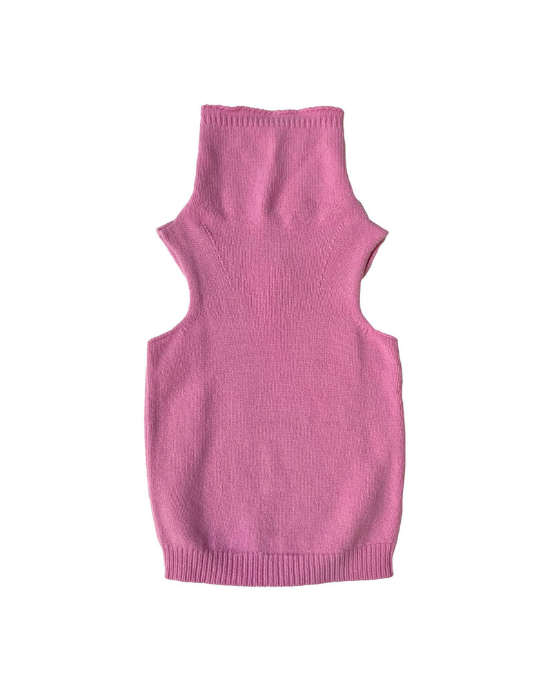 DRIES VAN NOTEN T-NECK GILET