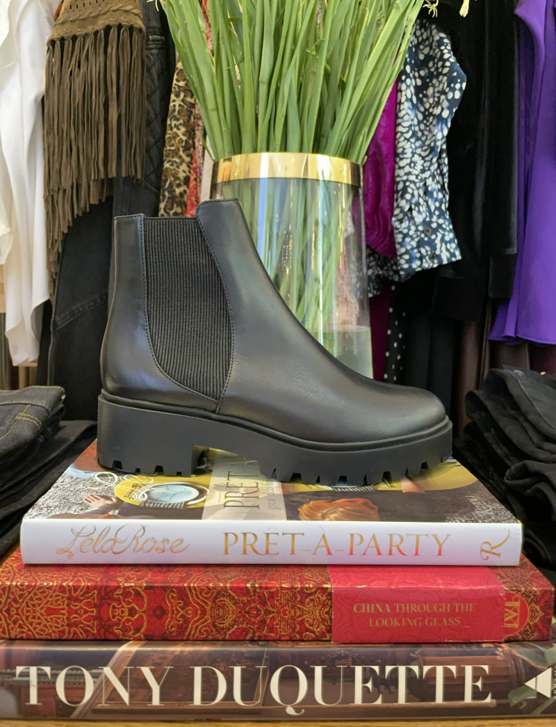 MARION PARKE LEATHER AVA CHELSEA BOOT