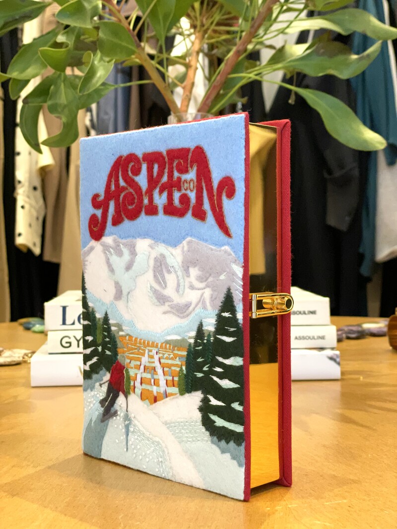 OLYMPIA LE TAN ASPEN BOOK CLUTCH