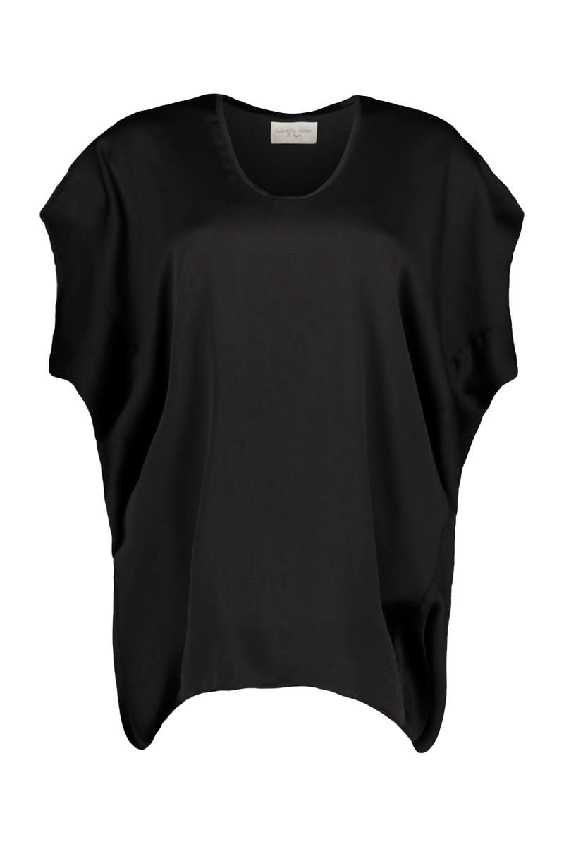 ELIZABETH CROSBY ELIZABETH CROSBY CIARA DOLMAN SLEEVE BLOUSE TOPS