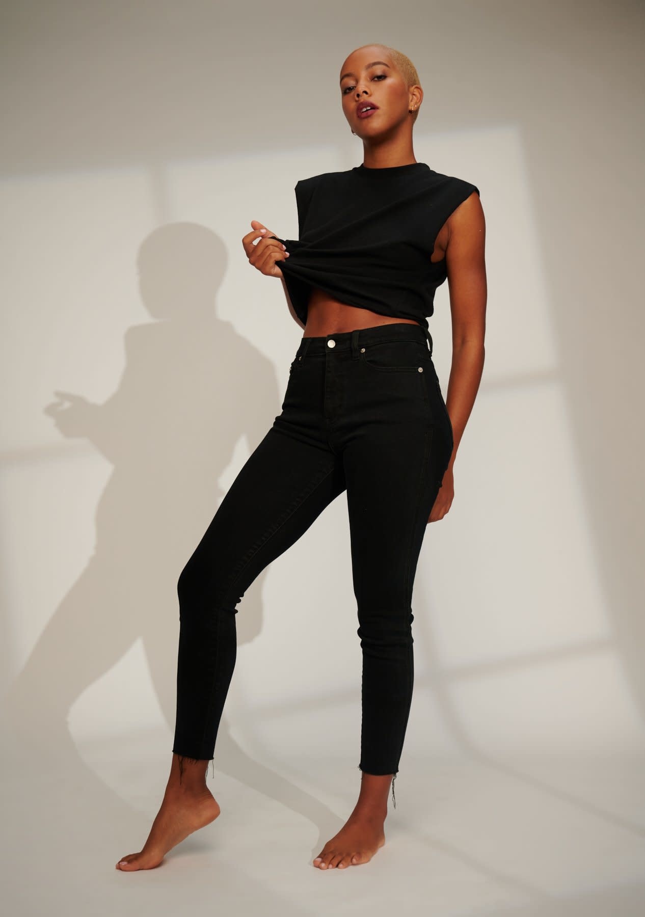 MONEYMAKER HIGH RISE VINTAGE SKINNY 