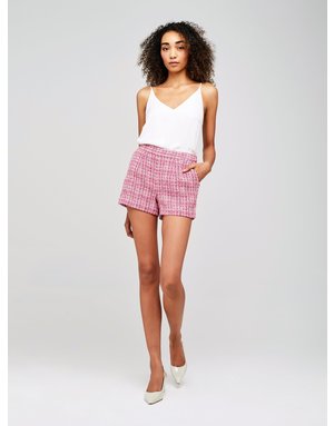 L'AGENCE L'AGENCE ASHTON TWEED SHORTS