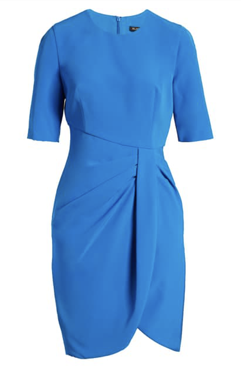 BLACK HALO BLACK HALO ALTO SHEATH BLUE DRESSES