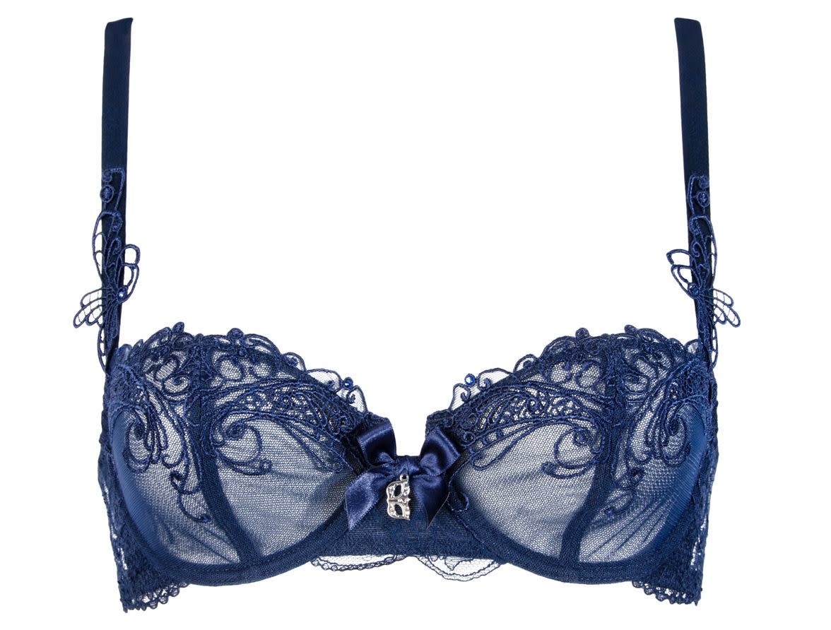 LISE CHARMEL ACA3403 VERTICAL SEAM DEMI CUP LINGERIE BRA