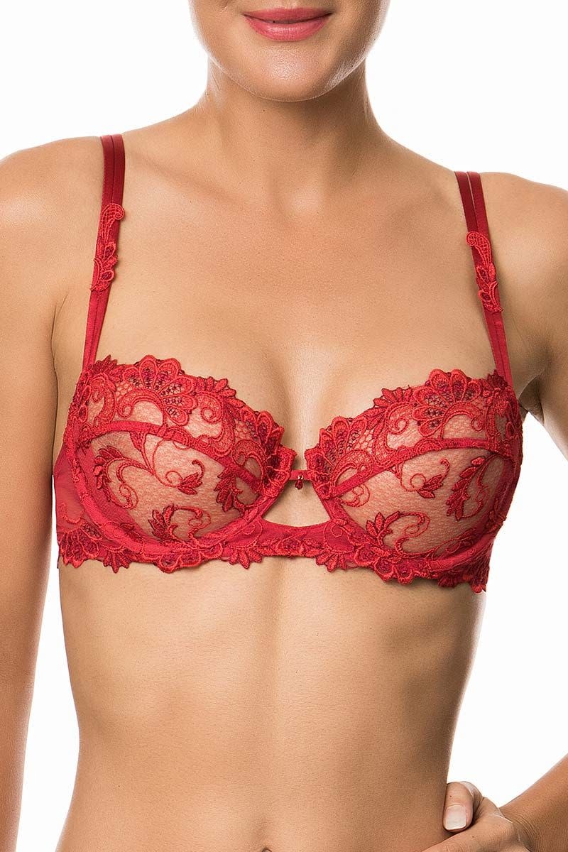 ACC3088 LINGERIE BRA DEMI CUP - Max-N-Co