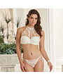 LISE CHARMEL ACG8322 STRAPLESS WITH PADS ART ET VOLUPTE ECRU NACRE LINGERIE BRA