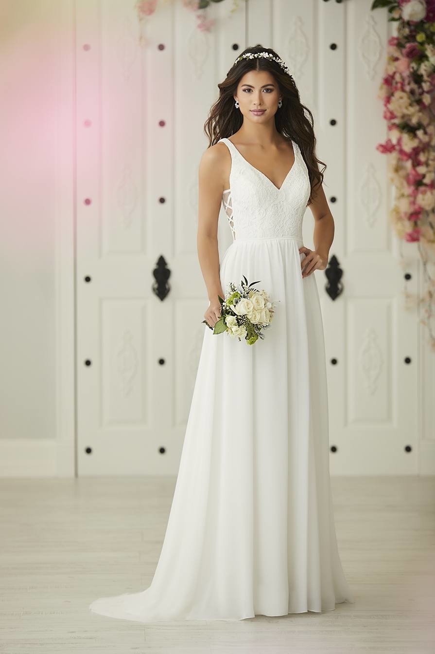 CHRISTINA WU CHRISTINA WU 22933 A-LINE V-NECK SLEEVELESS WEDDING GOWNS