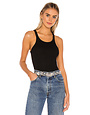 LNA RIBBED SKINNY RACER TOPS