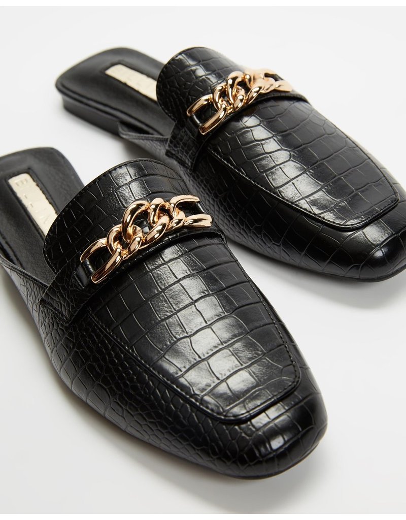 BILLINI HOLMES SHOES BLACK CROC MaxNCo