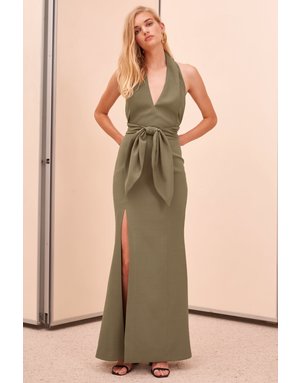 CAMEO CAMEO METHODICAL MAXI DRESSES KHAKI MT: M