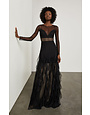 BCBGMAXAZRIA18 RUFFLE GOWN PROM DRESSES