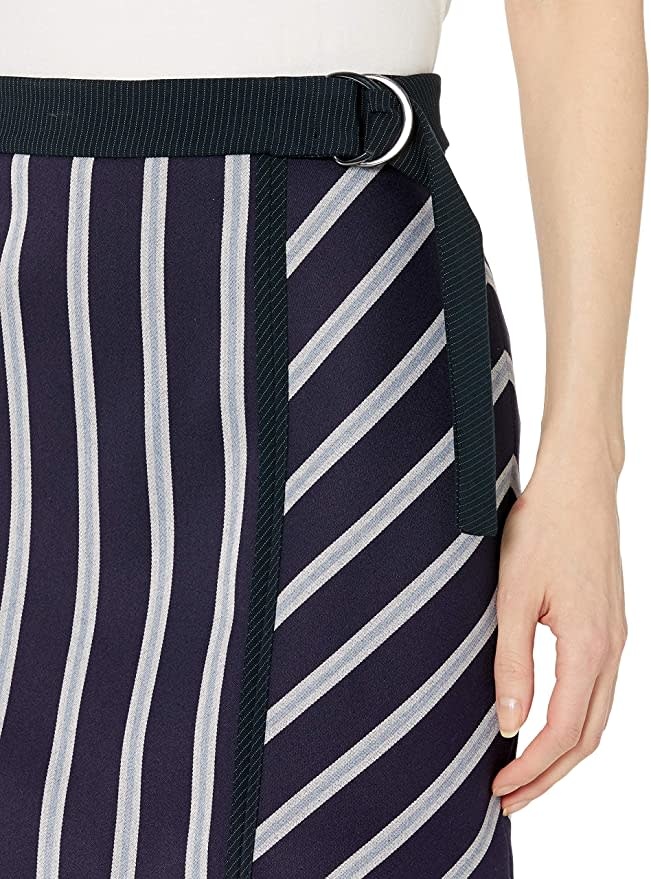 BCBGMAXAZRIA19 BCBGMAXAZRIA19 STRIPED MINI SKIRTS