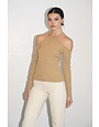 LNA LNA AYDIN LONG SLEEVE RIB TOPS