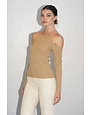 LNA LNA AYDIN LONG SLEEVE RIB TOPS