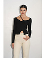 LNA LNA SOHO LONG SLEEVE RIB TOPS