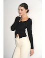 LNA LNA SOHO LONG SLEEVE RIB TOPS