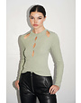 LNA LNA NICO LONG SLEEVE RIB TOPS