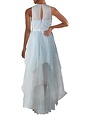 BCBGMAXAZRIA19 BCBGMAXAZRIA19 SLEEVELESS EMBROIDERED TULLE GOWN SLEEVELESS FORMAL DRESSES  DEX6196149  LIGHT BLUE FROST 6