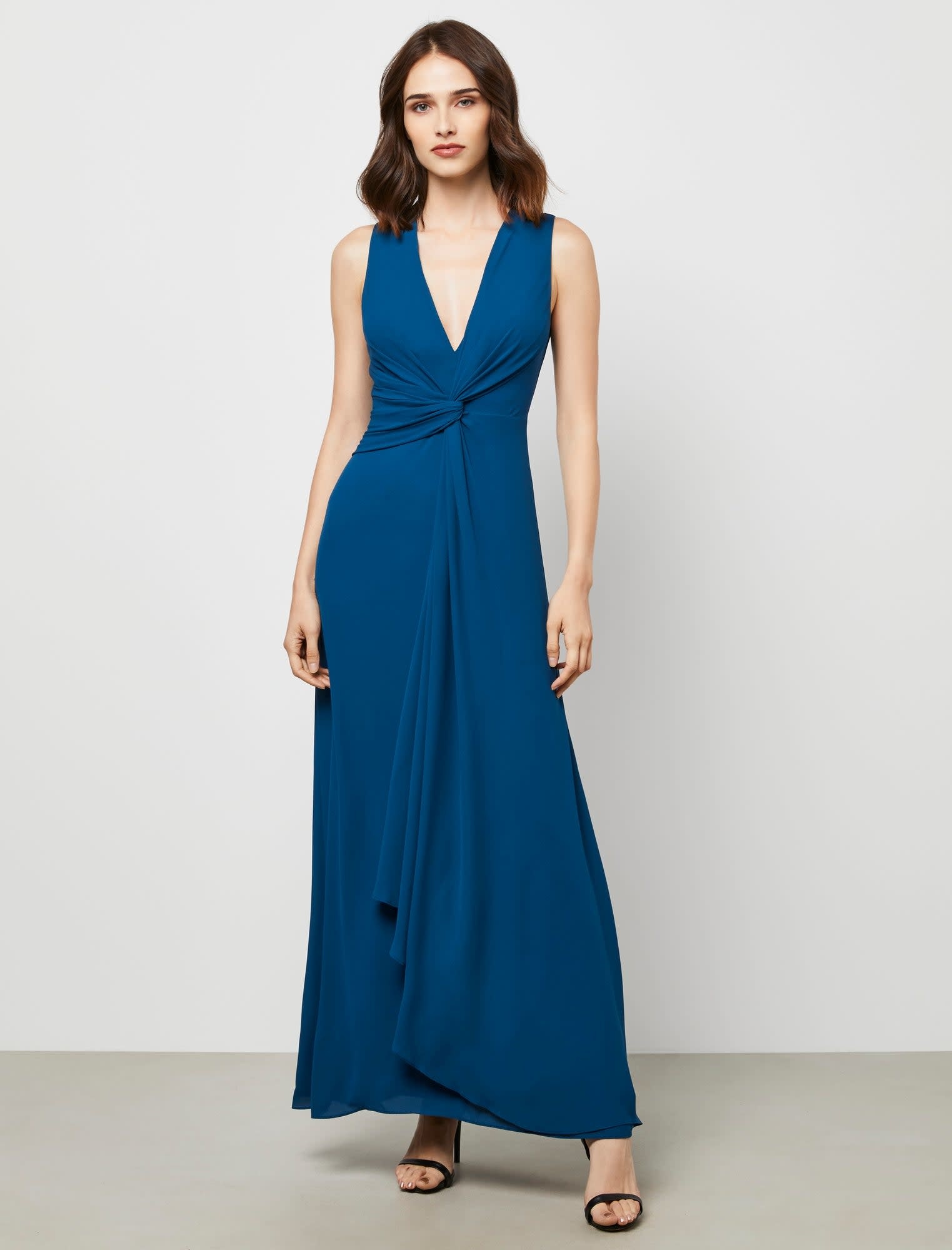 BCBGMAXAZRIA22 BCBGMAXAZRIA WRAP DETAIL EVENING GOWNS