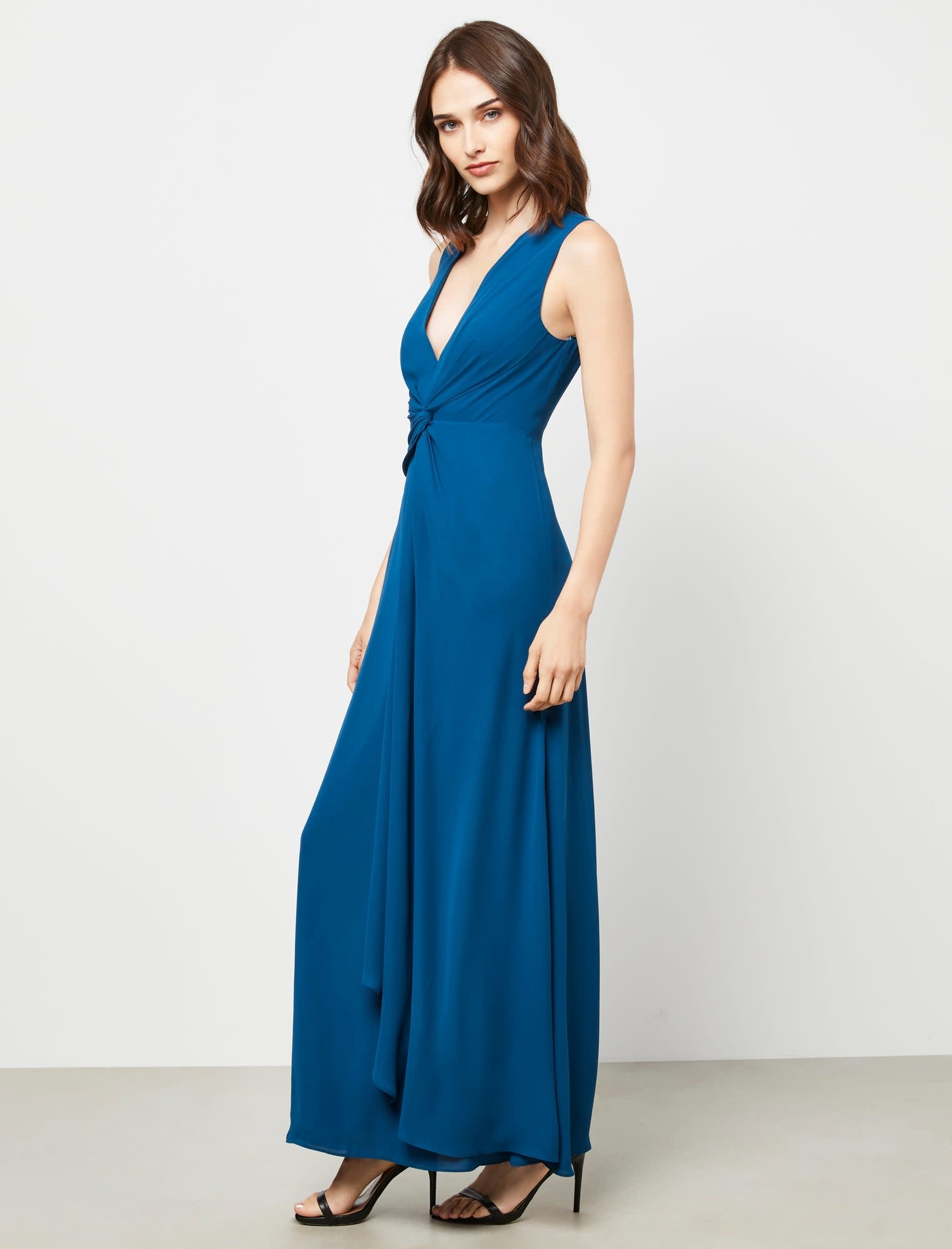 BCBGMAXAZRIA22 BCBGMAXAZRIA WRAP DETAIL EVENING GOWNS