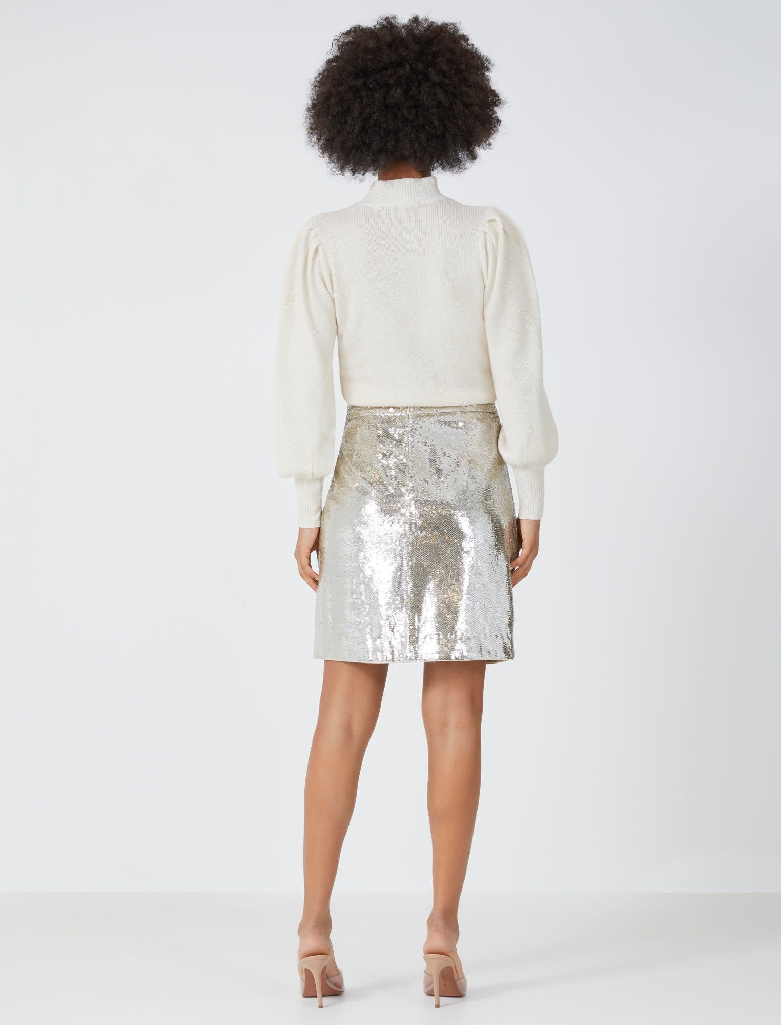 BCBGMAXAZRIA22 BCBGMAXAZRIA SEQUINED MINI SKIRTS