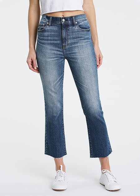 DAZE DAZE SHY GIRL HIGH RISE CROP JEANS