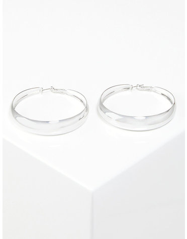 BCBGMAXAZRIA22 BCBGMAXAZRIA CHUNKY HOOP EARRINGS