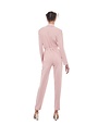 NORMA KAMALI NORMA KAMALI SINGLE BREASTED TAPERED LEG JUMPSUITS