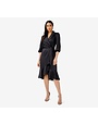 ADRIANNA PAPELL ADRIANNA PAPELL SATIN CREPE WRAP DRESSES