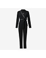 ADRIANNA PAPELL ADRIANNA PAPELL KNIT CREPE TUXEDO JUMPSUITS