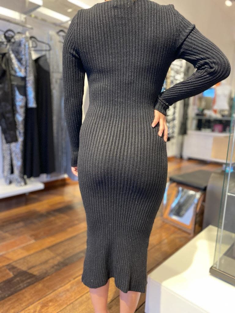 MADE IN ITALY MADE IN ITALY COTTON LONG SLEEVE DRESSES