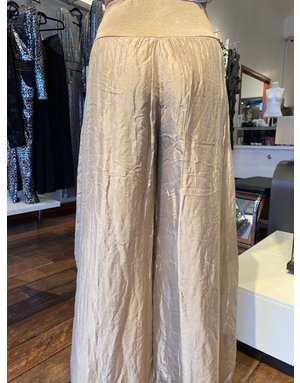 MADE IN ITALY MADE IN ITALY WIDE LEGS SEQUINE PANTS