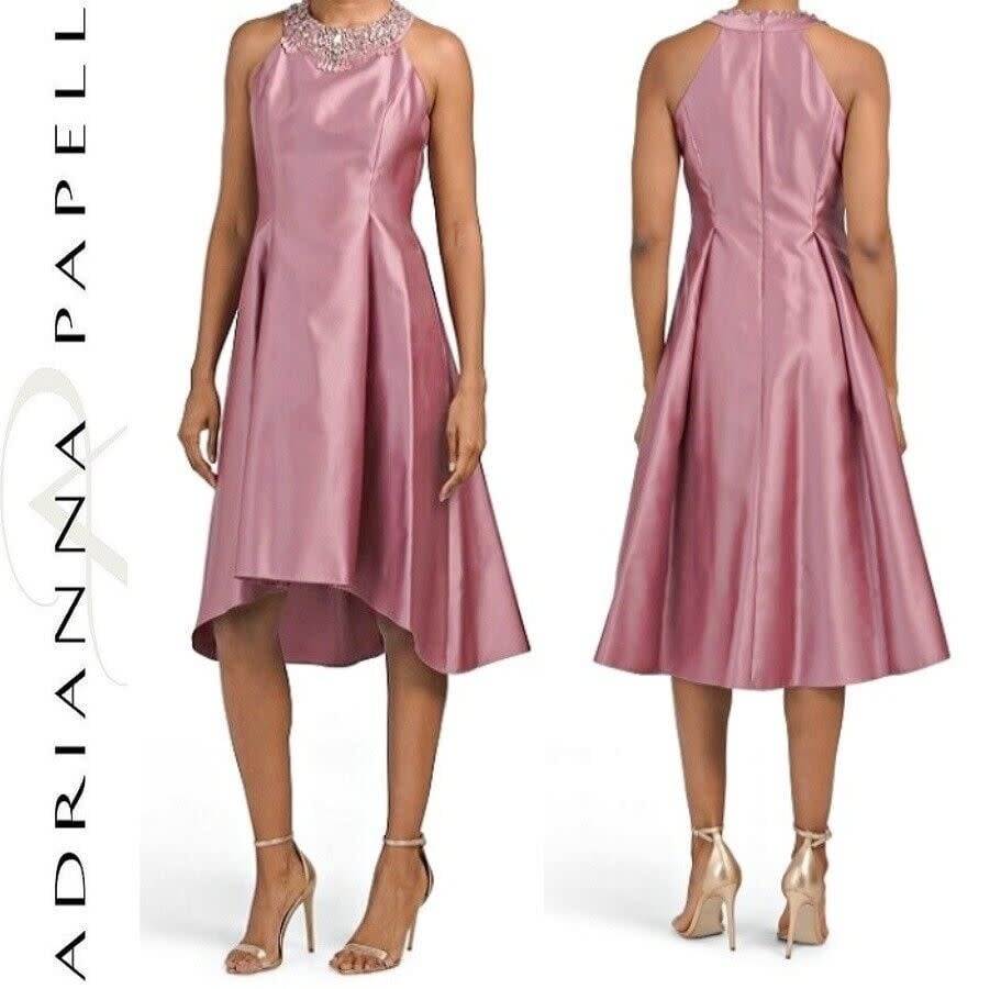 ADRIANNA PAPELL ADRIANNA PAPELL MIKADO FIT&FLARE PARTY DRESSES