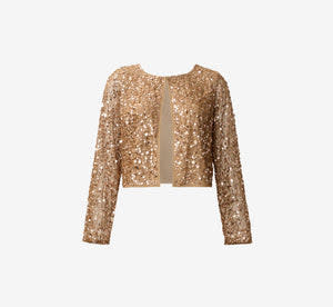 ADRIANNA PAPELL ADRIANNA PAPELL SEQUIN MESH JACKETS