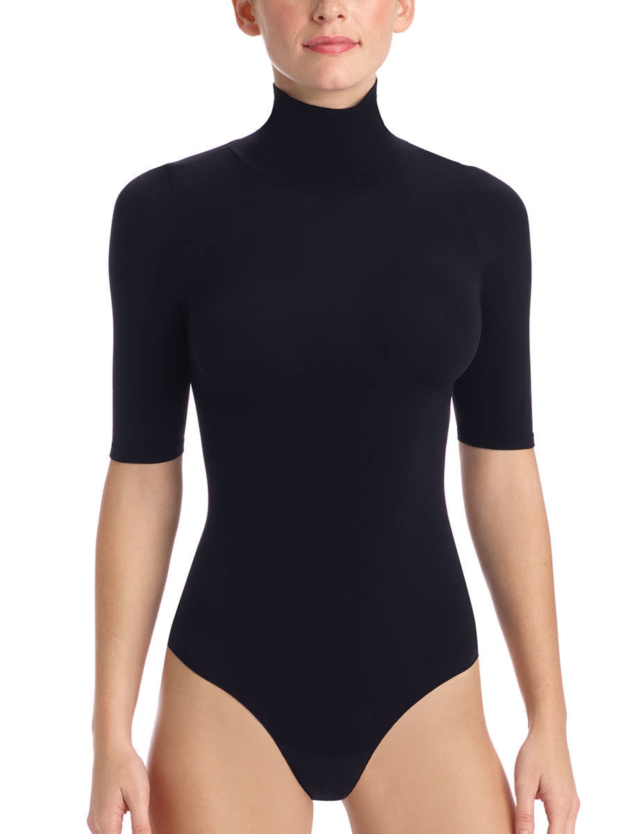 COMMANDO COMMANDO BALLET SHORTSLEEVE TURTLENECK BODYSUIT TOPS