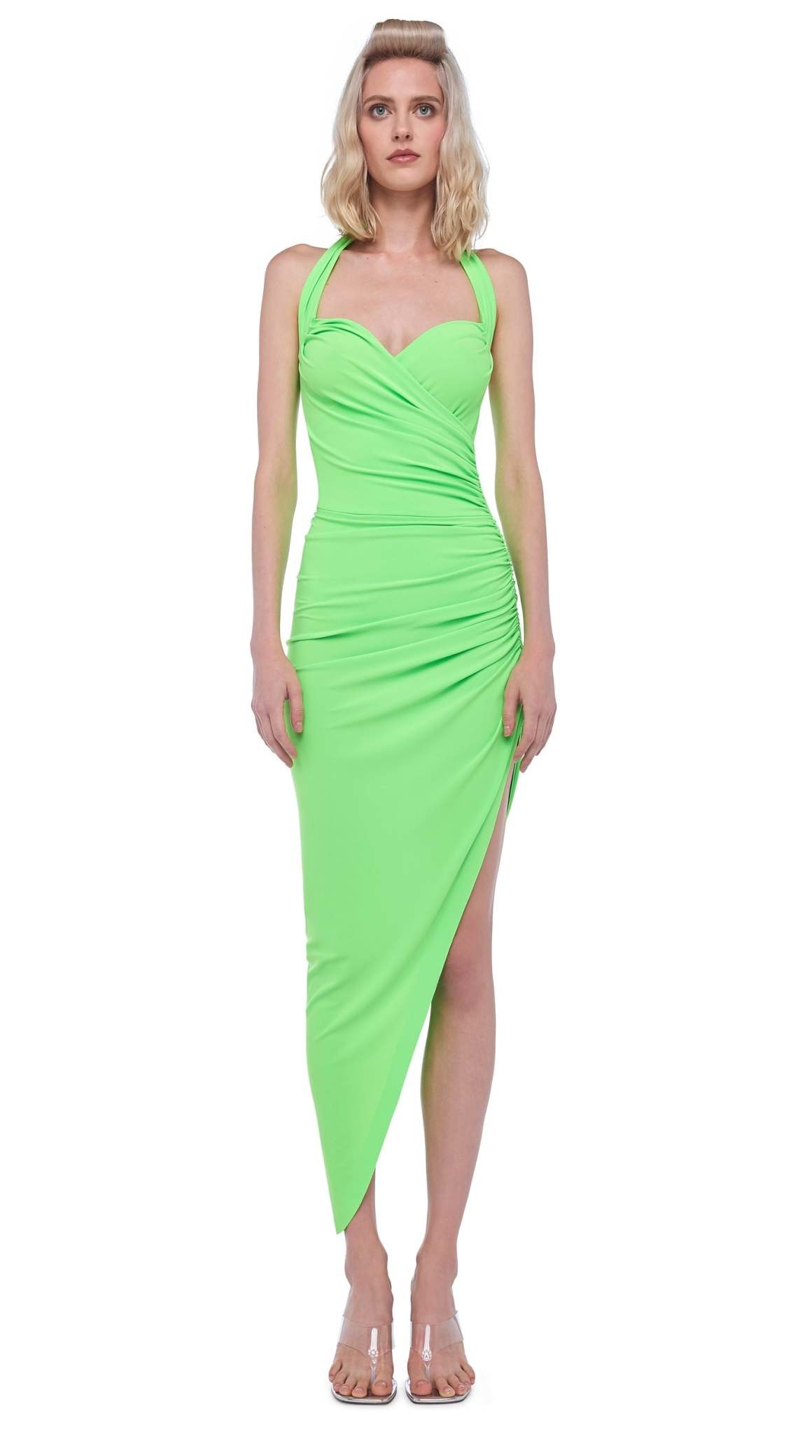 NORMA KAMALI NORMA KAMALI CAYLA SIDE DRAPE GOWNS/DRESSES