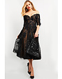 JOVANI JOVANI OFF THE SHOULDER LACE DRESSES