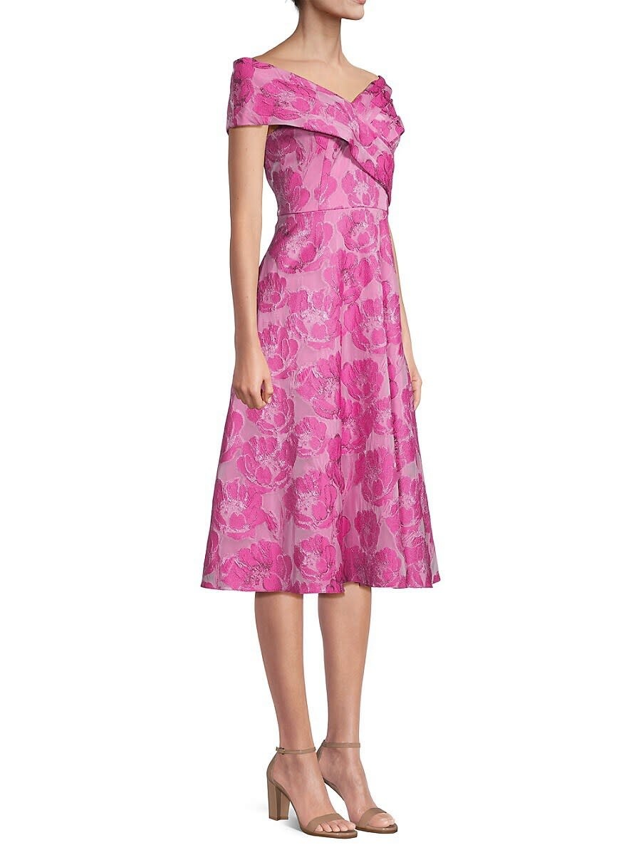 AIDAN MATTOX AIDAN MATTOX JACQUARD COCKTAIL DRESSES