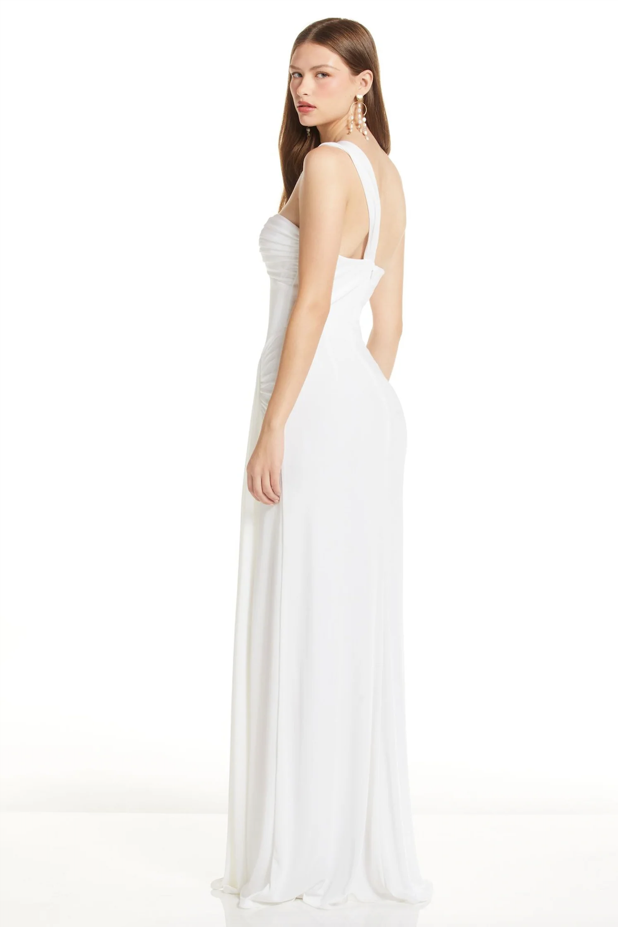 KATIE MAY KATIE MAY CARTER ASYMMETRICAL NK GOWN/DRESSES