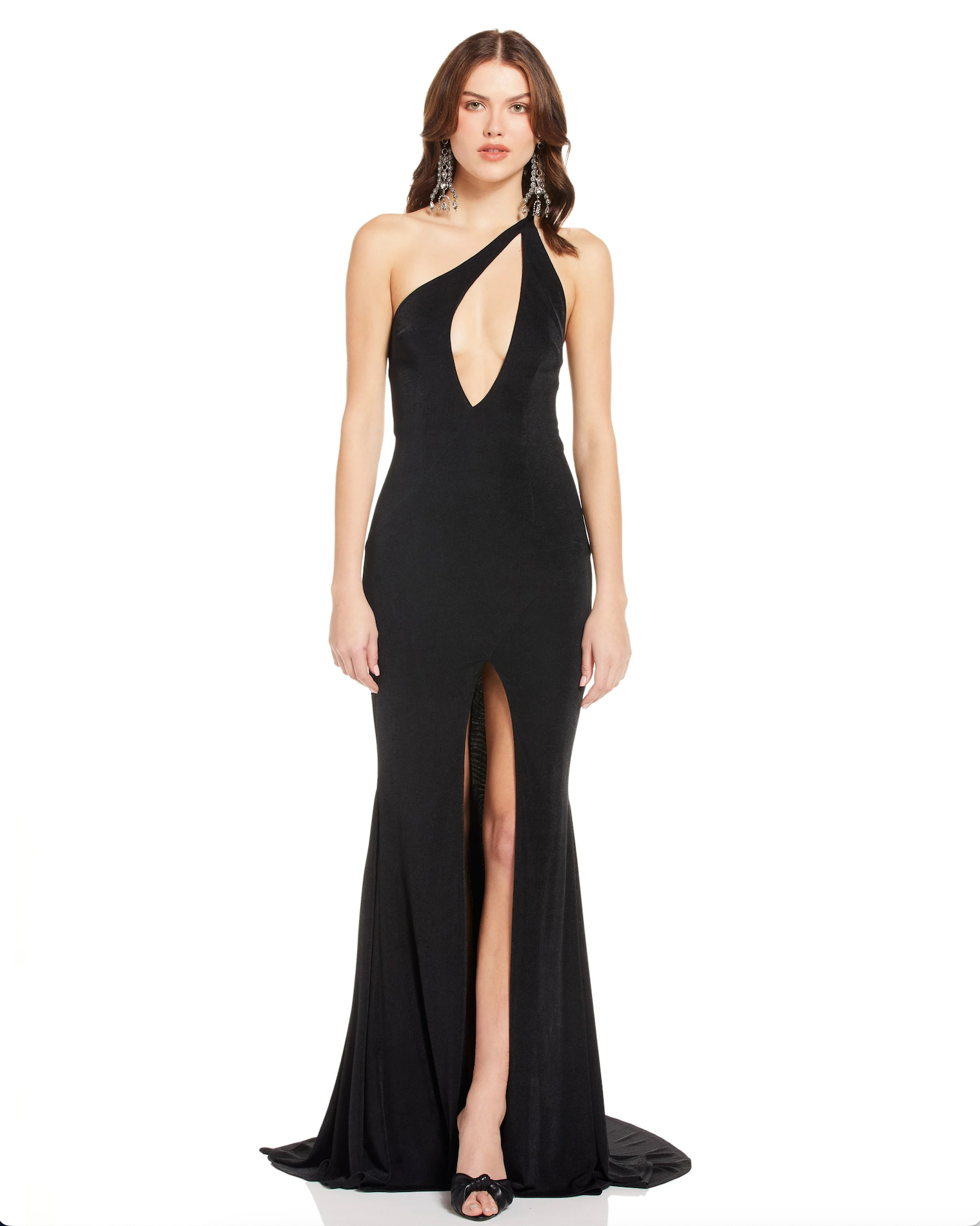 KATIE MAY KATIE MAY ISABELLA 1SHLDR CUT-OUT GOWN/DRESSES
